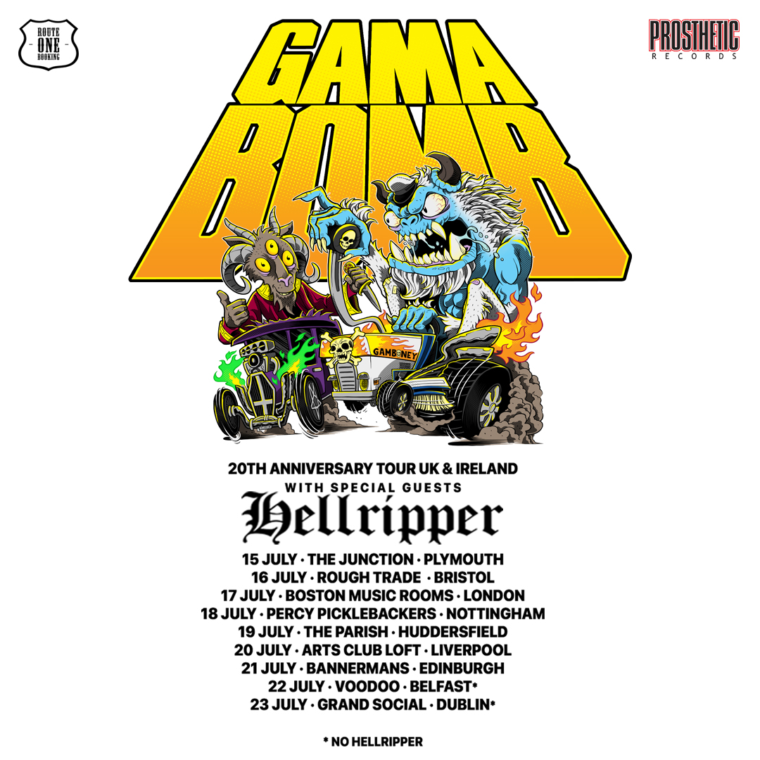 UK and Ireland... HERE WE GOOOOOOOO!

Celebrate <a href="/gamabomb/">wjidjs</a>'s 20th in style and get to a date 👇

routeonebooking.tourlink.to/gamabombuktour