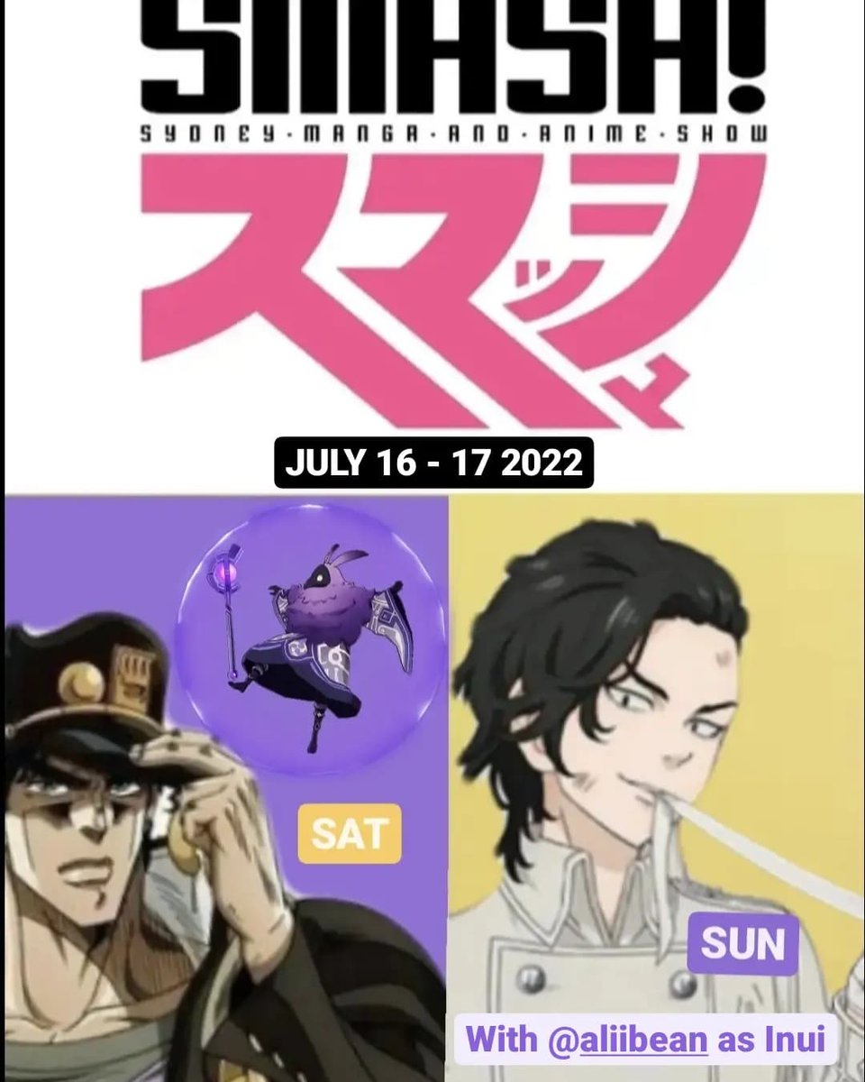 MoonlitHalf's tweet photo. My line up with @Aliibean for SMASH this weekend! Cyas there!
#smashcon #smashcon2022 #SMASH #SMASH2022 https://t.co/twyQCWFV4l