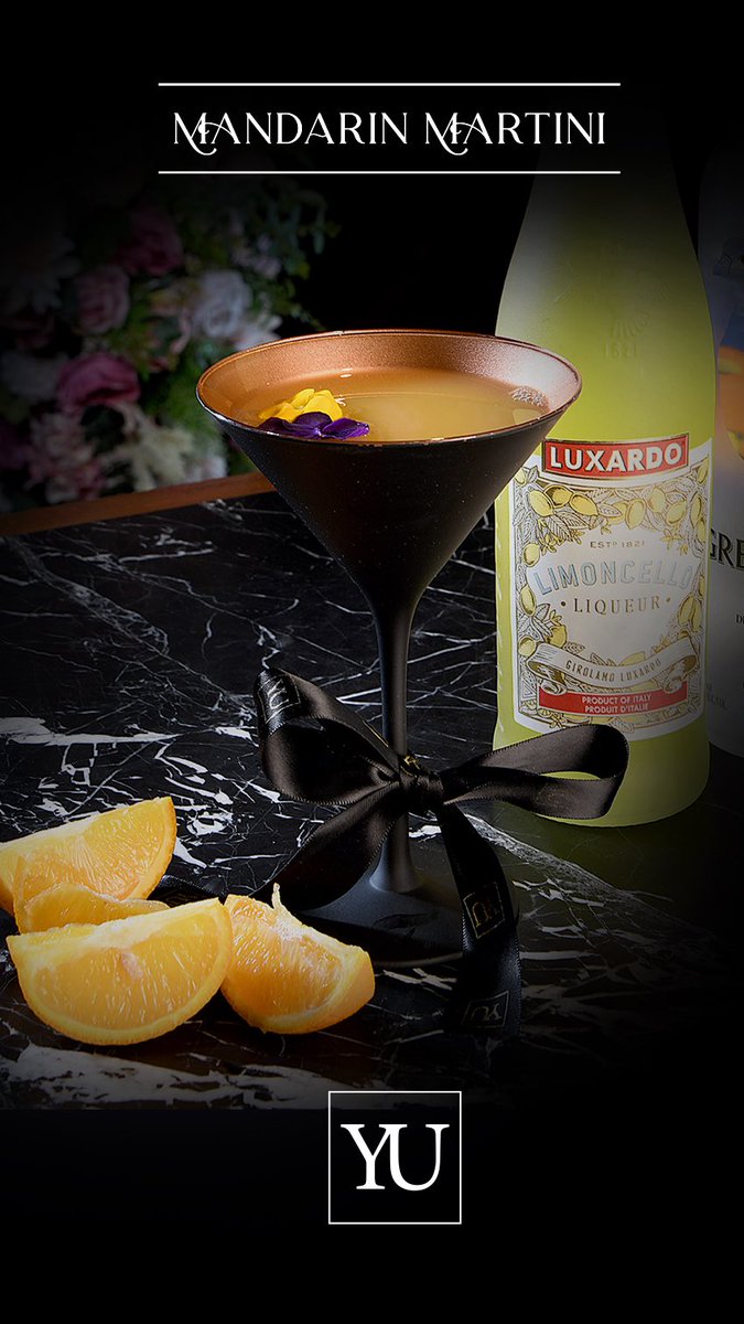 New Cocktail at Yu Mandarin Martini
<a href="/GreyGoose/">Grey Goose</a> l’orange #limoncello #french #mandarin and #lemongrass 

#blackmartini <a href="/TheGCAsUK/">The Golden Chopsticks Awards</a> @LancashireHour <a href="/Live_RV/">Live Ribble Valley</a> <a href="/diffordsguide/">Difford's Guide</a> <a href="/50BestBars/">50BestBars</a> <a href="/MCRlove/">LoveMCR</a> <a href="/mcrconfidential/">Manchester Confidential</a>