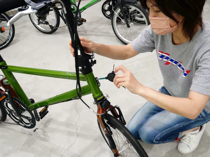 生まれてはじめて自転車に乗ってみる