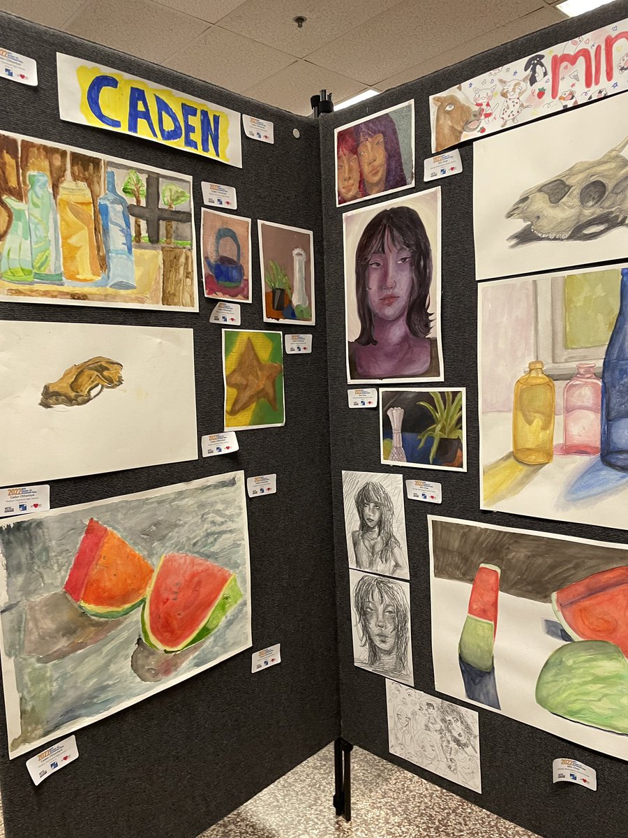 Congratulations to <a href="/artistsmartest/">Eileen Fitzgerald</a> and all of our Art Camp Teachers &amp; Students! A tremendous art show. What a way to welcome this tradition back in person❤️blown away by what was created in these 8 days 🔥 <a href="/RTwentey/">Ryan Twentey</a> <a href="/cgibson5bcps/">Camille Gibson</a>