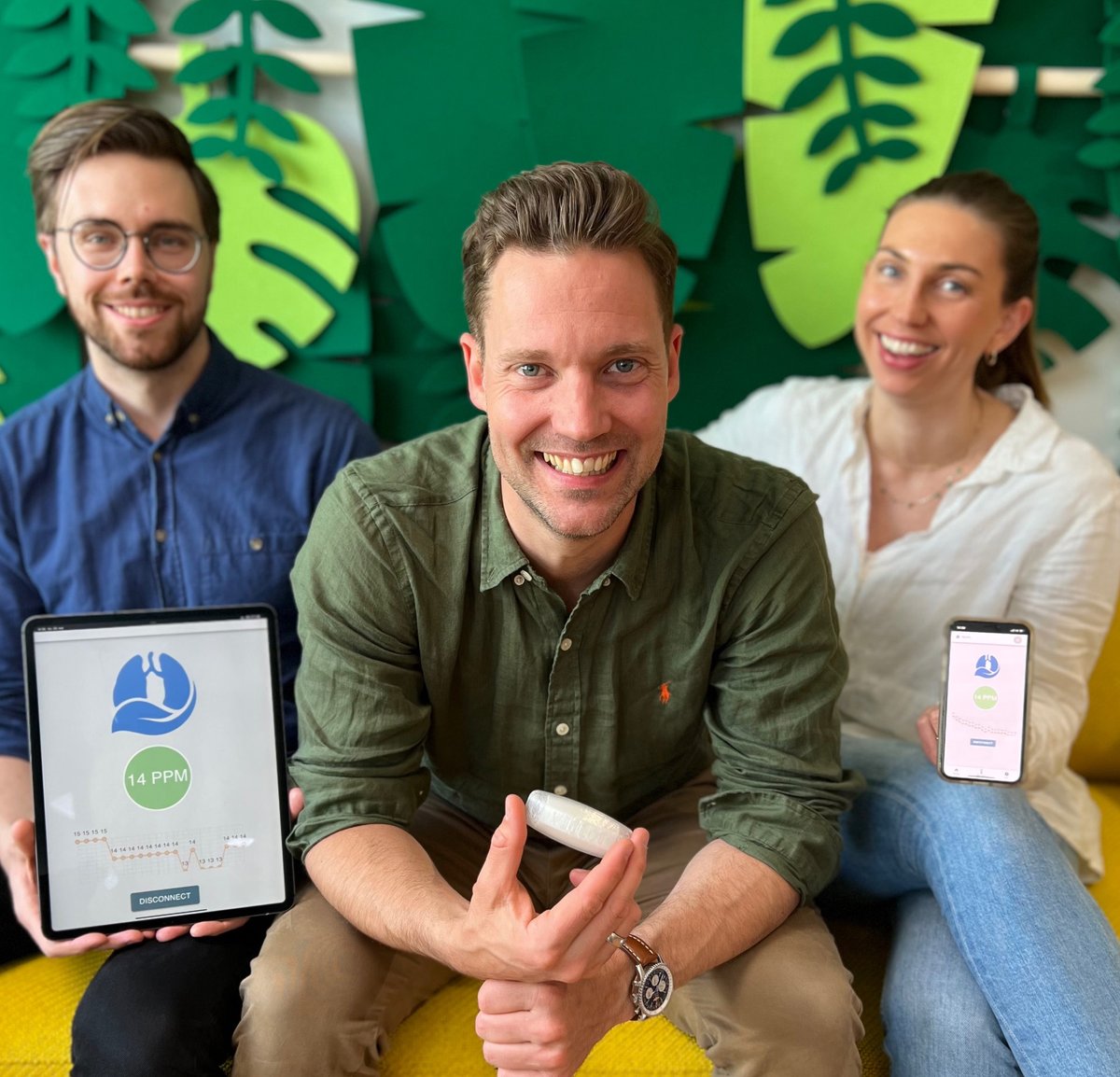 Visste du at pustefrekvensen din røper mye om hvordan det står til med helsa? 
Med en sensor som måler pustefrekvensen vil Eupnea gi pasienter og helsepersonell en bedre hverdag.
Spennende? smartcarecluster.no/aktuelt/2022/7…