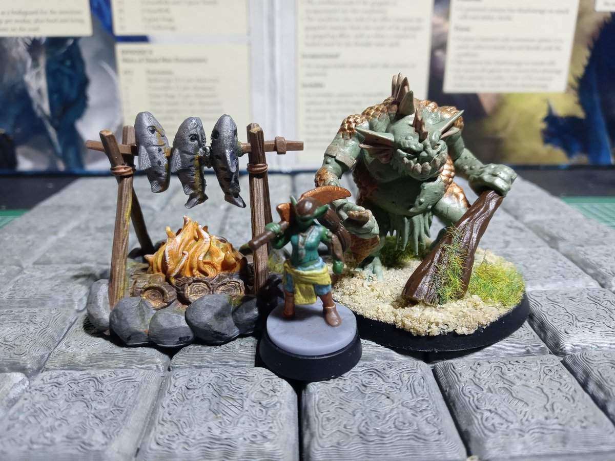 01Berserker's tweet photo. The river or coast troll #ttrpg #dungeonsanddragons #dnd5e #dnd #3dprinted #miniaturepainting #miniatures #dndminiatures https://t.co/eLngm8QzsF