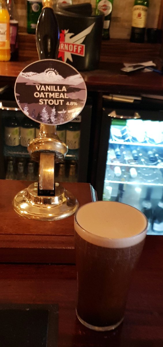 Finding dark beer in Carlisle is difficult at the best of times so <a href="/CroglinVampire/">Roger Humphreys</a> Vanilla Oatmeal Stout in <a href="/GaffersNapper/">Kings Head</a> is a tight treat. It's not just for winter....!