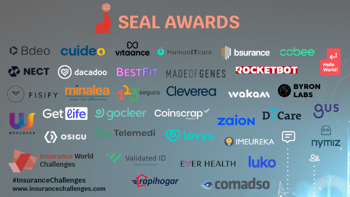 CommuInsurance's tweet photo. Descubre quiénes son las nominadas a los #SealAwards de nuestra octava edición de #InsuranceChallenges ¡Felicidades a todas! Pronto conoceremos a las finalistas. ¿Quieres asistir? ¡Reserva tu agenda! 22 de septiembre en Madrid https://t.co/zGYArXmC7b https://t.co/1iCYB0gDmY