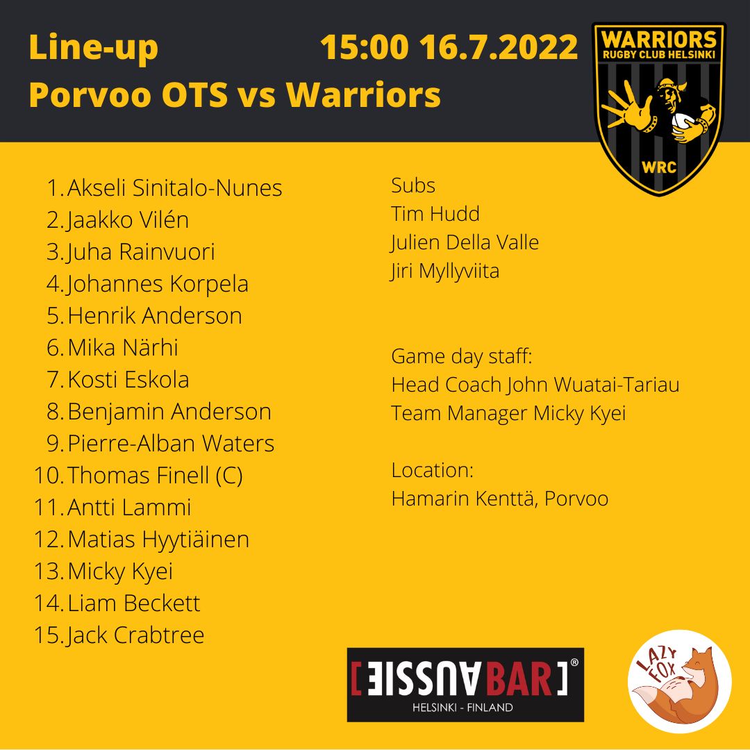 Warriors Rugby Club tweet media