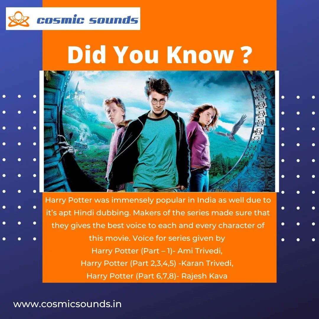 cosmicsoundss's tweet photo. Did You Know?
#facts #dubbingstudio #voiceoverservices #cosmicsounds #cartoon #toy #navigation #voice #india #cosmicsounds #filmmaking #elearning #videogames #videographystudio https://t.co/1OdBDXZYAA