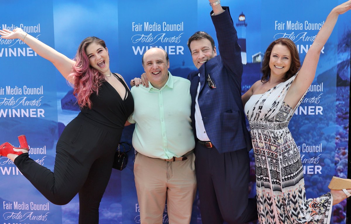 FMCsavvy's tweet photo. News12 celebrated a big win for weather coverage at the 2022 Folio Awards. Congrats! 🥂 #winning #fmcfolio #bestinnews https://t.co/WcGTG4t4Kw