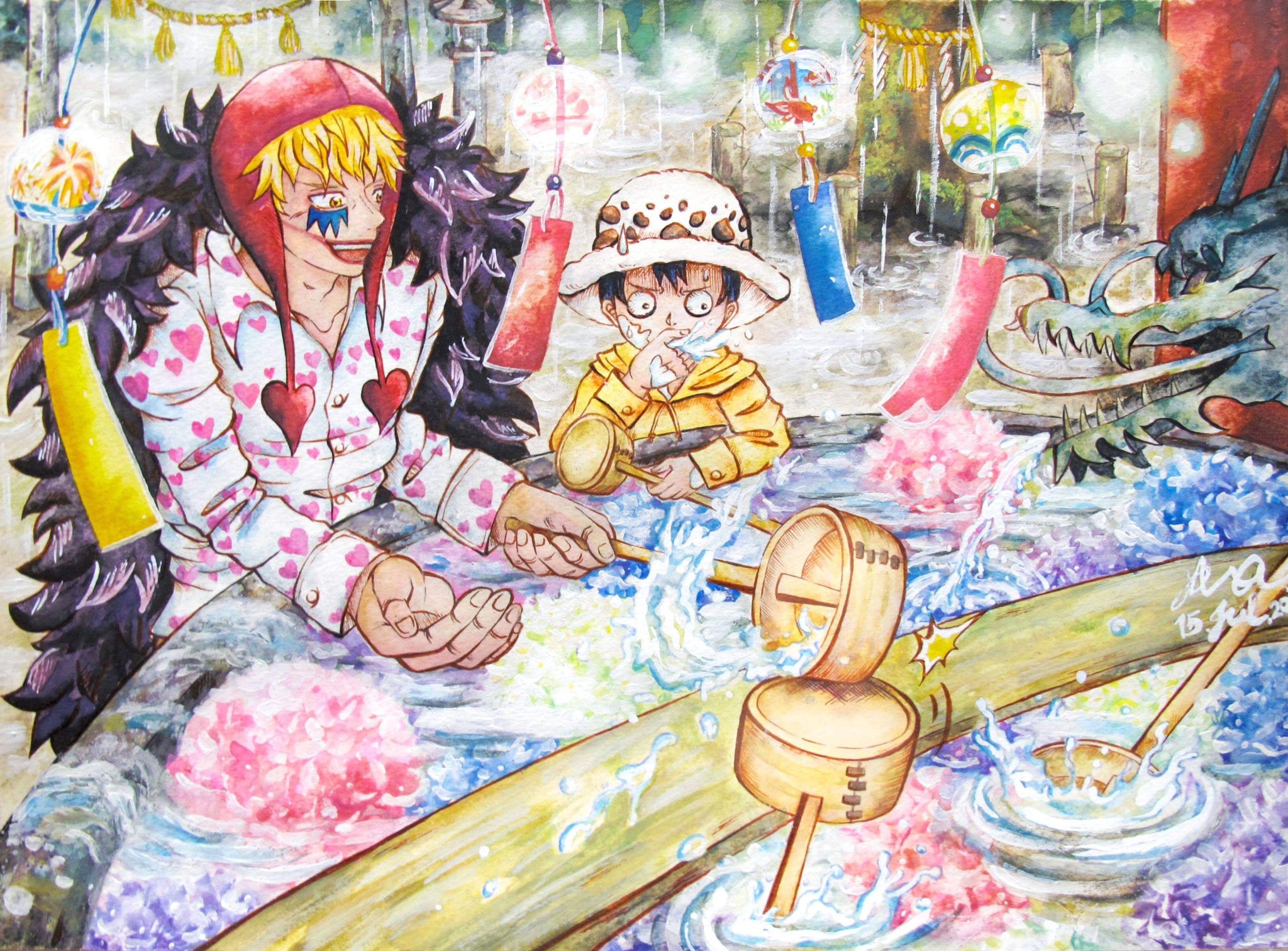 Kaka 梅雨の時期 コラさんはローを連れて神社へ祈るために行った ローの病気が早く治されることを願っていました ね 祝福を祈ったから 病気は必ず治ります Onepiece ワンピース コラさん コラソン ロシナンテ トラファルガーロー Kaka 梅雨の時期 コラさんはローを連れて神社へ祈るために行った ローの病気が早く治されることを願っていました ね 祝福を祈ったから 病気は必ず治ります Onepiece ワンピース コラさん コラソン ロシナンテ トラファルガーロー