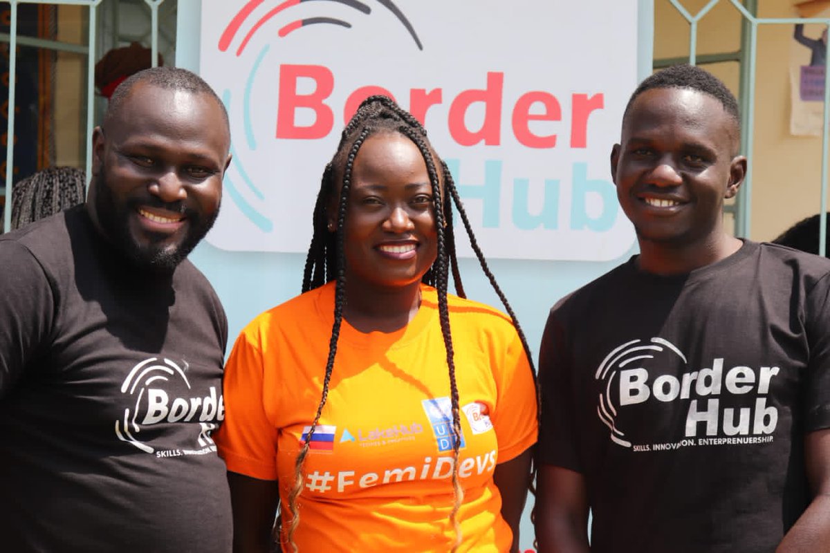 ShamahSharon's tweet photo. With tech taking over the world, sponsors of the #FEMIDEVS program in Busia came to see the progress made  by the young women who are undertaking the program to equip them with tech skills. 
#FEMIDEVSBUSIA 
#worldyouthskillsday
@russembkenya
@theborderhub 
@LakeHub 
@UNDPKenya https://t.co/3eKDqdCekB