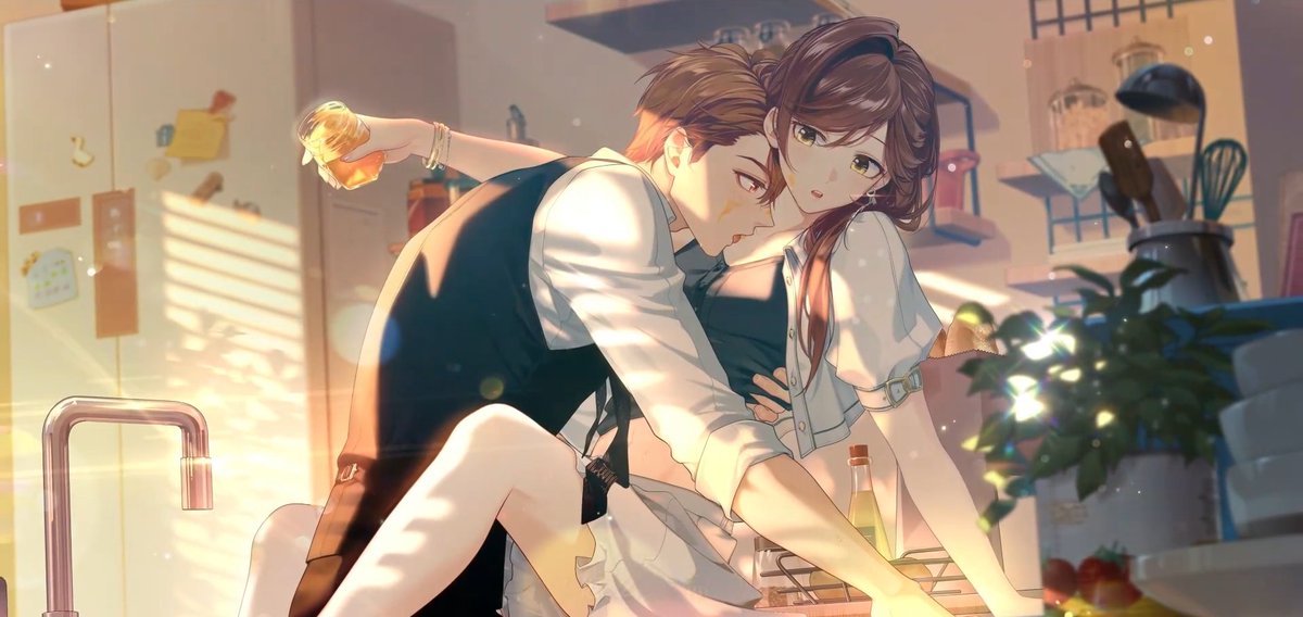 "You keep on moving, how do I help you clean?"

#未定事件簿 
#TearsOfThemis 
#夏彦 
#LukePearce