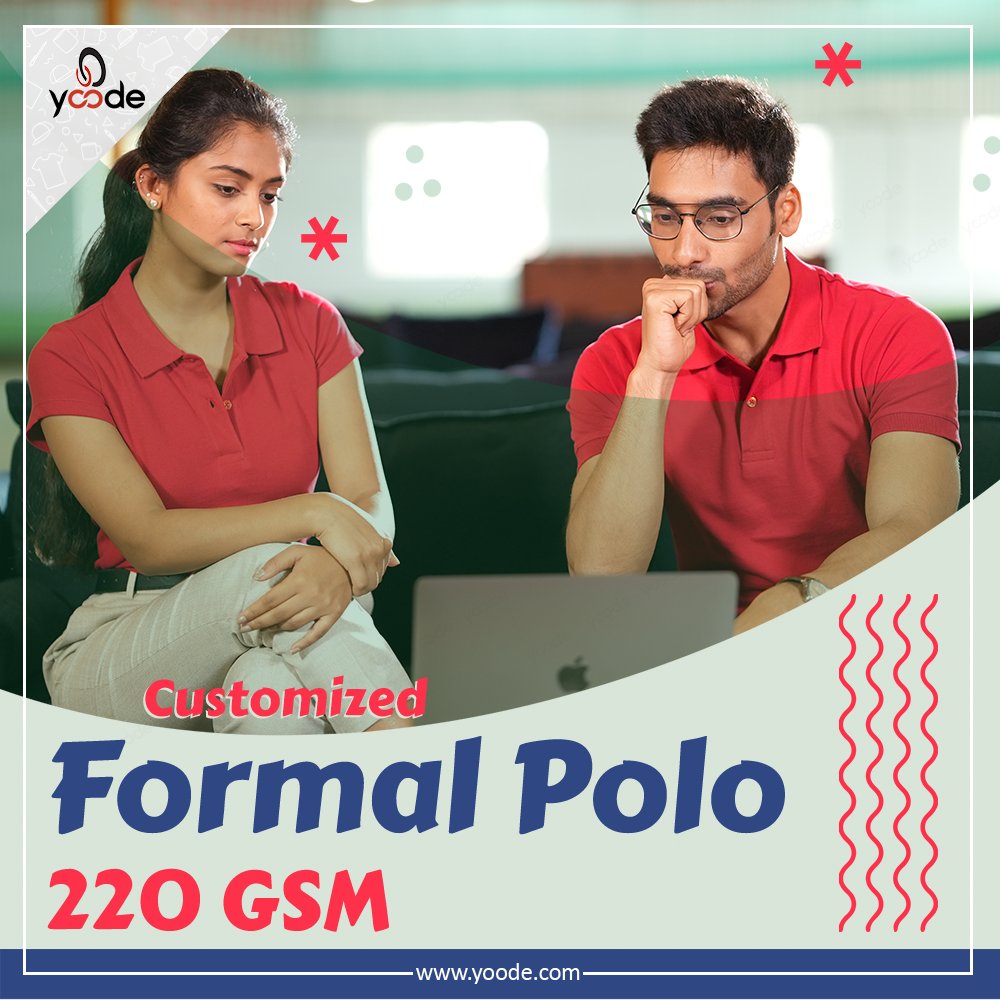 Custom Embroidered Formal Polo T-shirt for Men and women.

For orders WhatsApp @ 7550027712

Visit 🔜 yoode.com

#polotshirt #embroidered #formalwear #menspolo #womenspolo #corporategifts #corporategifting #mensfashion #corporategiveaways #customized #embroidery
