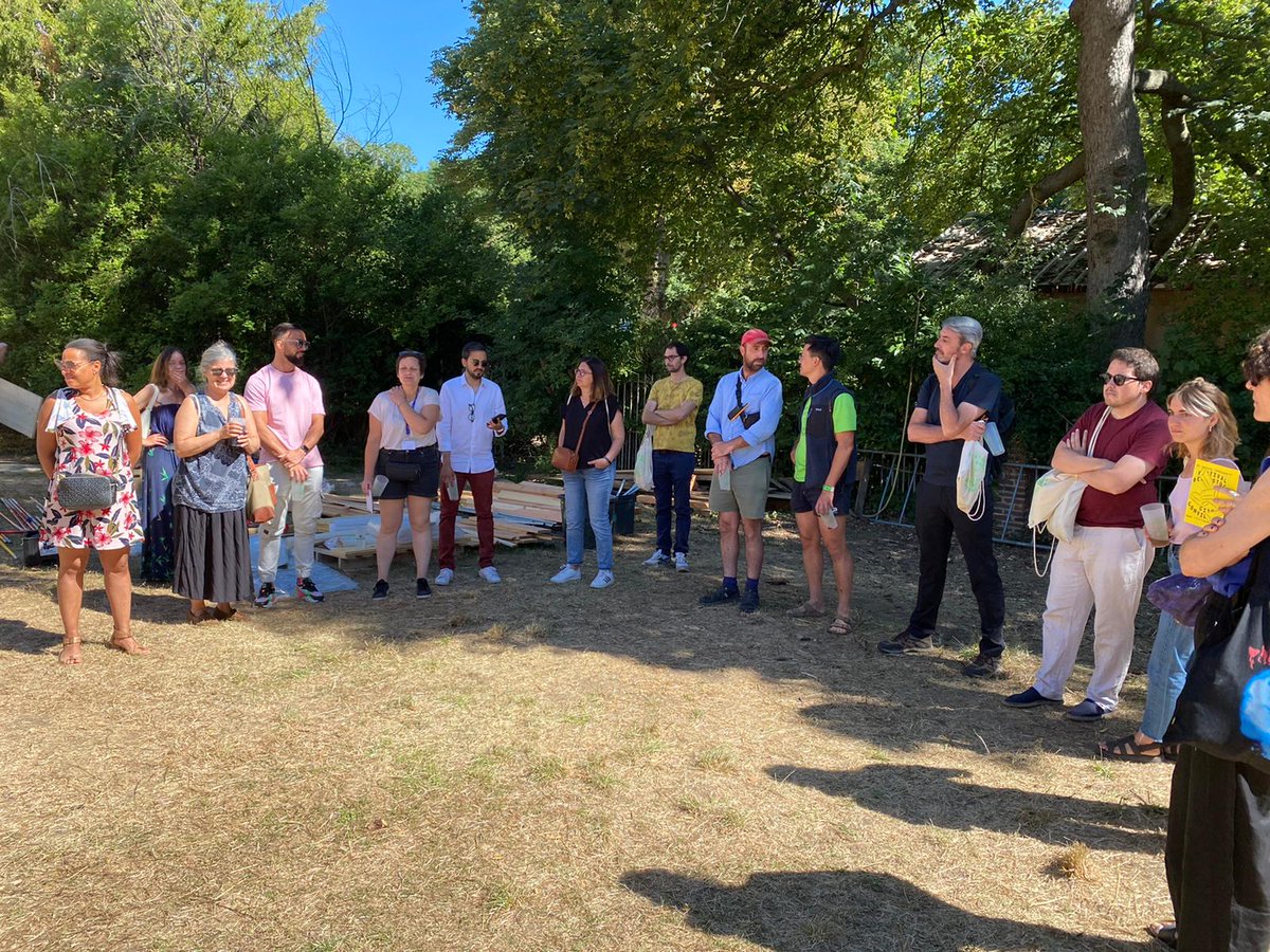 #GRDF  fière d être partenaire de la 3eme édition du festival #bellastock. Merci <a href="/VilledEvryCourc/">Ville d'Évry-Courcouronnes</a> <a href="/grandparissud/">Grand Paris Sud</a> pour cette journée d echange autour #EconomieCirculaire #TransitionEcologique #gazvert #methanisation #amenagementdurable