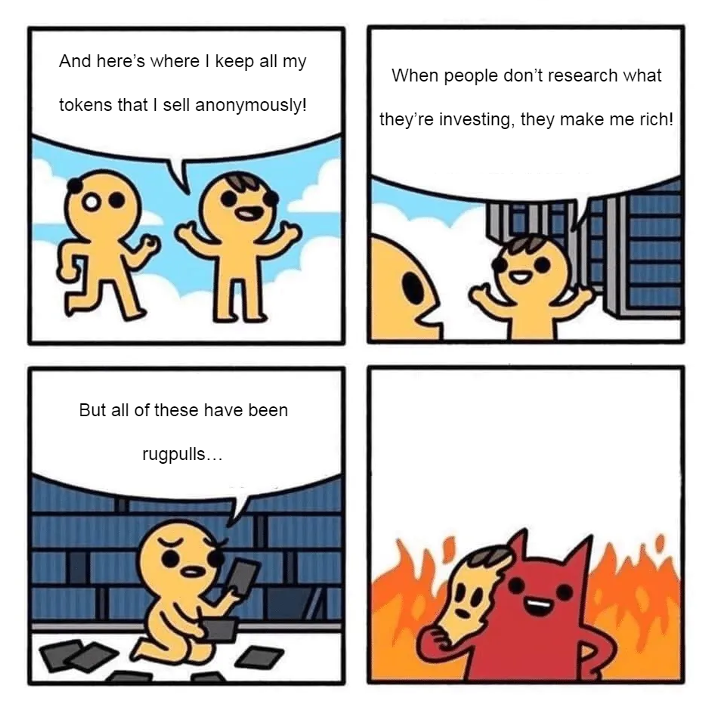 MEXC's tweet photo. Always remember to do your research! #DYOR 

.
.
.
#crypto #cryptotrading #meme https://t.co/pEkiNhvaY8