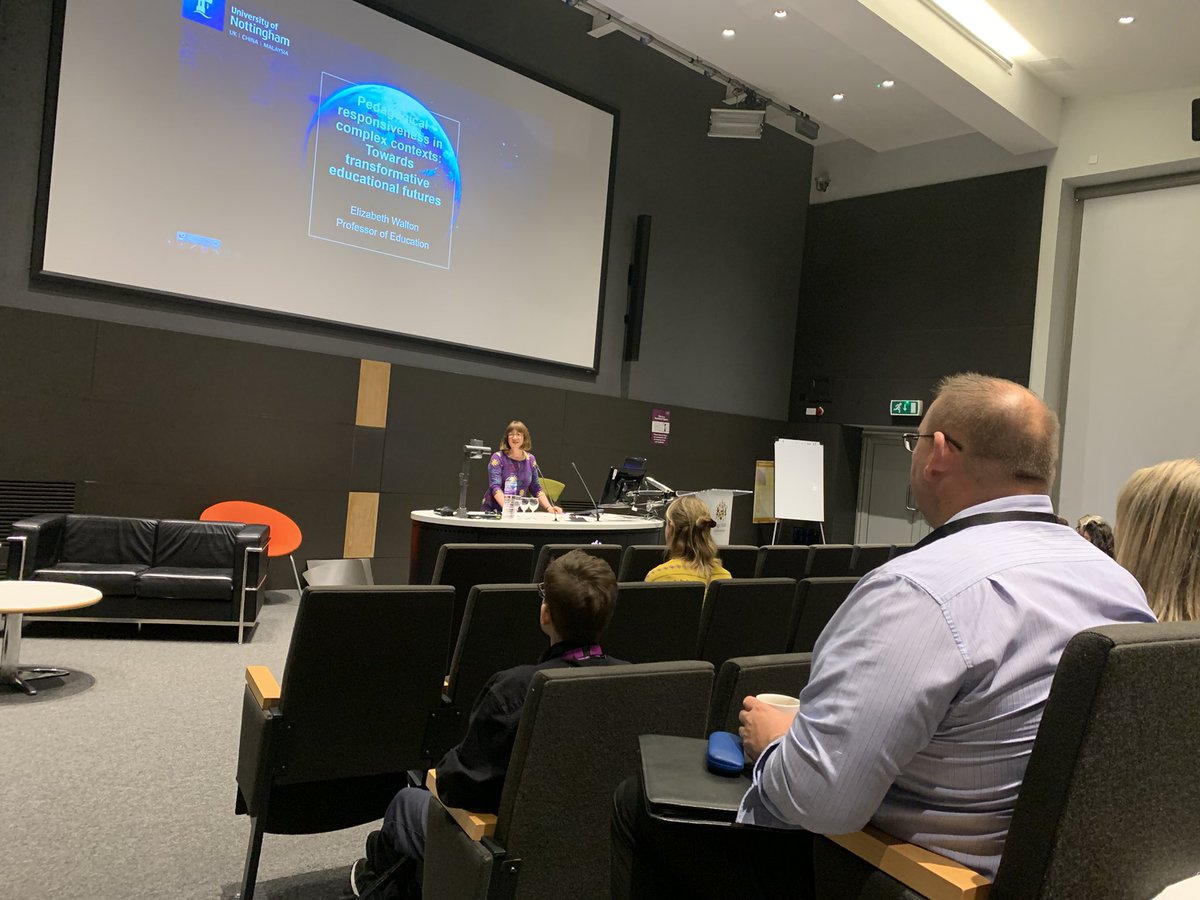 PabloPedantic's tweet photo. Last #ACRE22 keynote: Pedagogical responsiveness in complex contexts: Towards transformative educational futures from @EWalton253 https://t.co/Vy5aH33BQQ