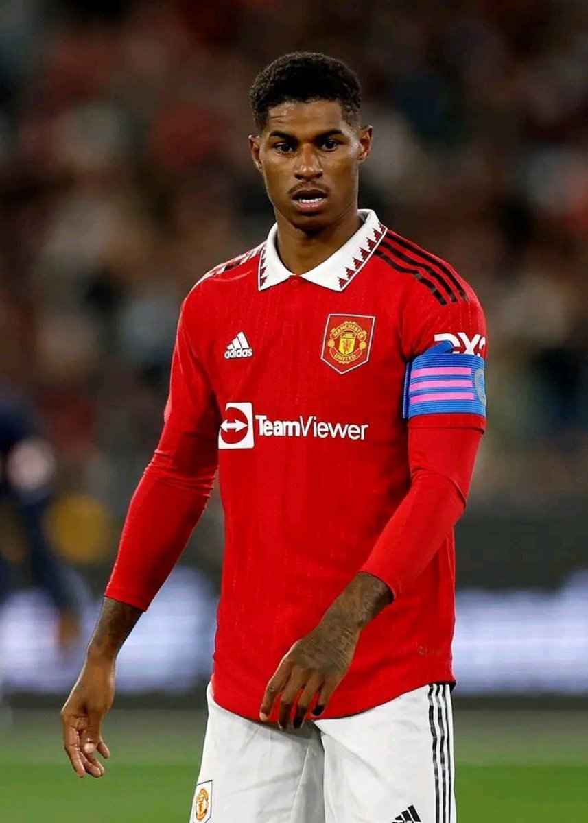 MarcusRashford's tweet photo. Another 45 in the tank 🔋 Always a joy to captain this special club. The atmosphere was special 🇦🇺 Thank you #MUTOUR22 https://t.co/56aqFCkMxk