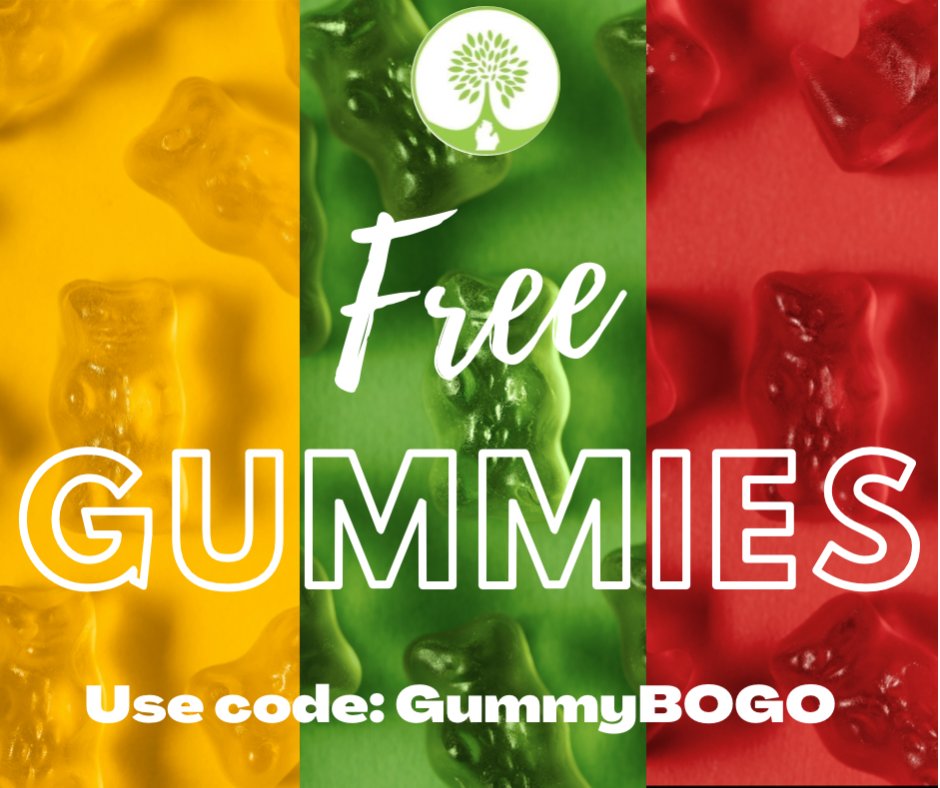 Treehousecbdmi's tweet photo. We are celebrating National Gummy Bear Day with Buy One, Get One Free gummies! Just purchase any item from our gummy collection and then any 10-pack can be added to your cart. Use code: GummyBogo

This offer ends at midnight EST on 7/15/22, so don't wait!

https://t.co/CD9E6sLjYY https://t.co/c3g6Byqy50