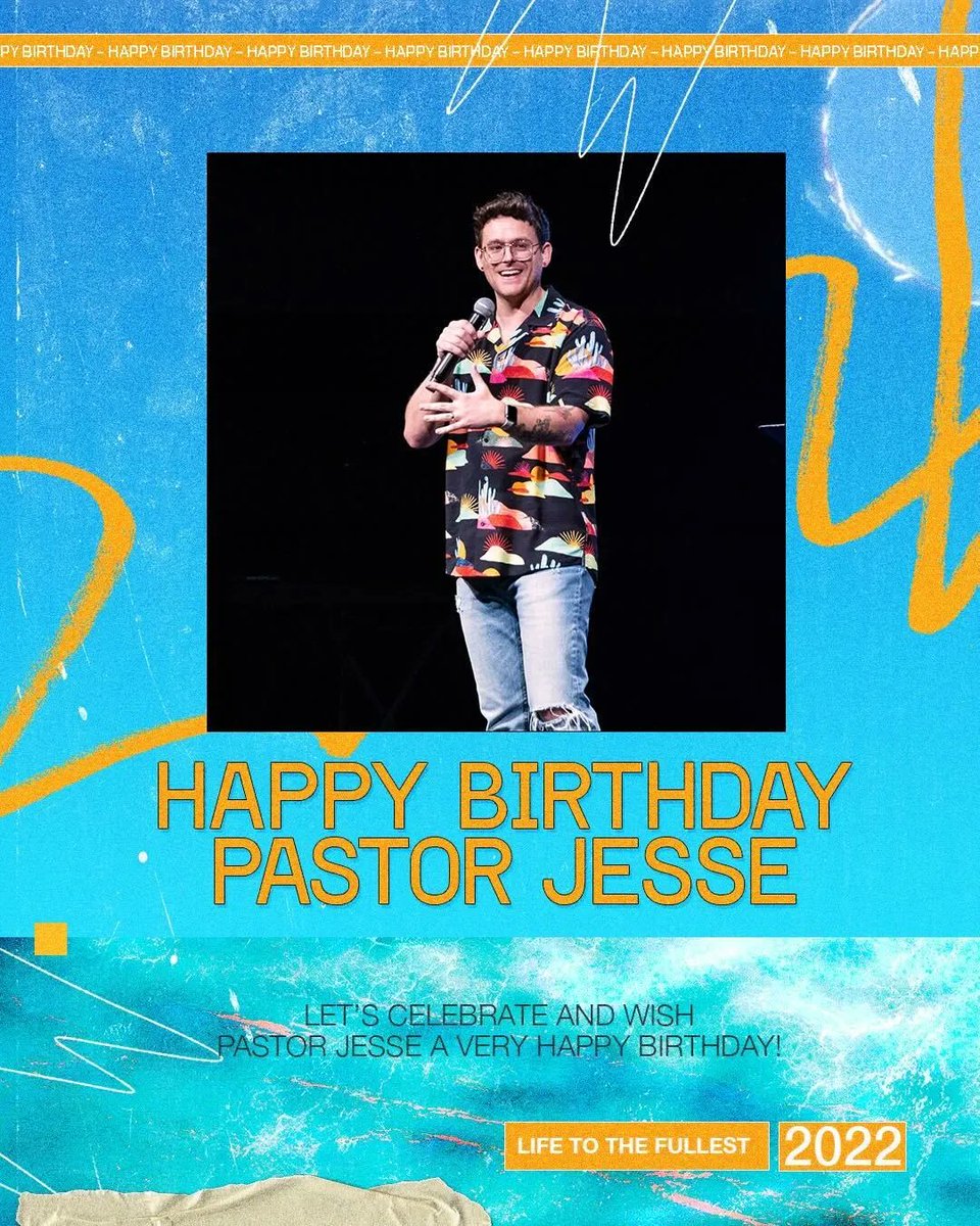 lhtchurch's tweet photo. Happy Birthday to one of our incredible lead pastors @jessemmckenna 🎉 🎊 We hope you have an amazing day! 
#Pastor #happybirthday #church #birthday #celebrate https://t.co/NwIr6bOHb4