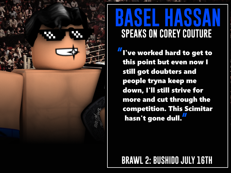 Ro_WOLFSports's tweet photo. The Brawl Welterweight Champion when asked about his Brawl 2: Bushido MAIN EVENT opponent Corey Couture! https://t.co/f7VR77zFMX