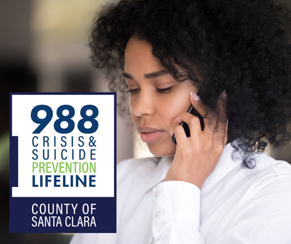 Mental health emergency? Call the new #988Lifeline for yourself or others, just dial 9-8-8 and trained counselors are available 24/7 to provide support by phone or by dispatching a clinical outreach team. The County is here to help, dial 988! More info at news.sccgov.org/news-release/c…
