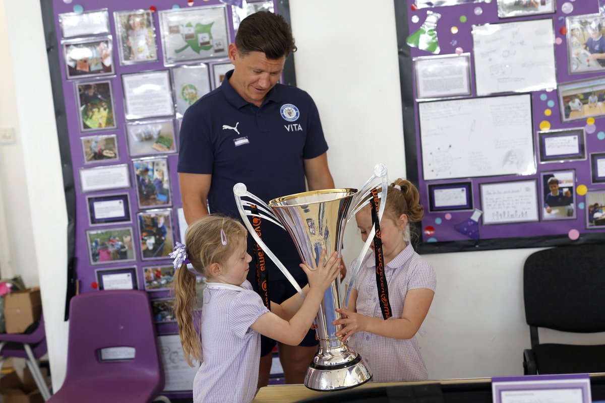 We were delighted to attend the Careers and Aspiration Fair at <a href="/TorkingtonPS/">Torkington P S</a> on Thursday afternoon with <a href="/JamesJennings03/">James Jennings</a>

The children explored their skills &amp; goals for the future &amp; then had the opportunity to visit a variety of stalls including our <a href="/SCFCCommunity/">Stockport County Community Trust</a> stand.