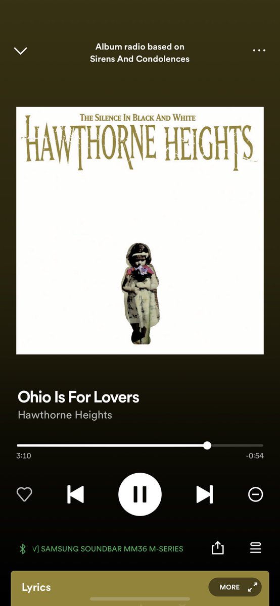 cyndelprado's tweet photo. First song that plays on my Spotify; and now i want to day drink and listen to my throw back bands by a pool.😿 https://t.co/jz6Sz1yr2Z