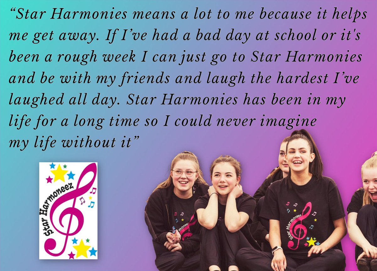 StarHarmonies's tweet photo. Over the next few weeks we’ll be sharing some quotes from our starz themselves about Star Harmonies, what it means to them, what we do and all the reasons why you should click the sign up link below for your child to become one our our starz ⬇️

https://t.co/bV2yZMIoVQ https://t.co/pjma4PVZvY