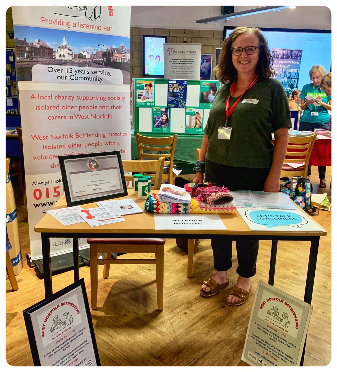 We had a really positive afternoon yesterday at the <a href="/CANorfolk/">Community Action Norfolk</a> Volunteer Marketplace at <a href="/Lynnsport/">Alive Lynnsport</a> 

It was great to be out chatting to people about what we do and to meet some potential new volunteers!