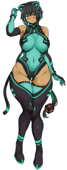 サイバーでキャットなマオちゃん
何かをされる前と後 