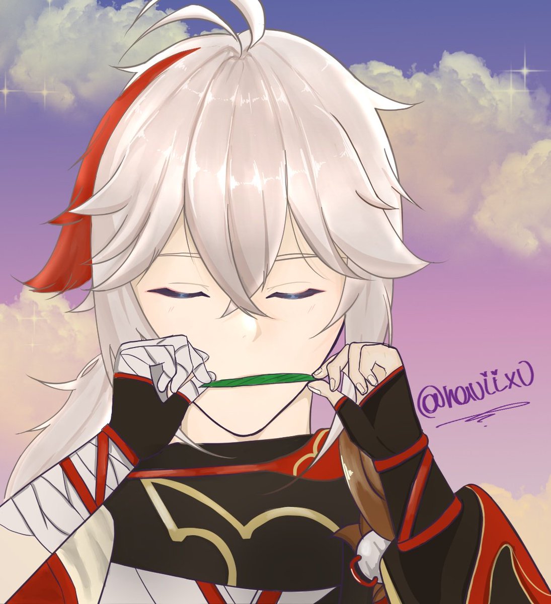 raviix0's tweet photo. Finally finished🥰
#Kazuha #Genshinlmpact https://t.co/PKazvTCM9w