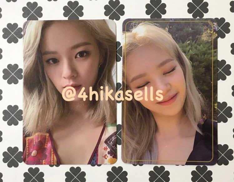 wonderjjuju's tweet photo. ˗ˏˋ #4hikasells wts lfb ph ´ˎ˗

➲ has scratches ( no to sensitive buyer )
➲ can do 3 days reservation but PRIO payo 

➲ 150 + pf + sf (jihyo)
➲ 80 + pf + sf (tzuyu and dahyun)
➲ 80 + pf + sf (jeongyeon)
➲ 90 + pf + sf (chae)

reply or dm if inch ☺️

t. twice more&amp;more pc https://t.co/Ktk7ol5QqZ