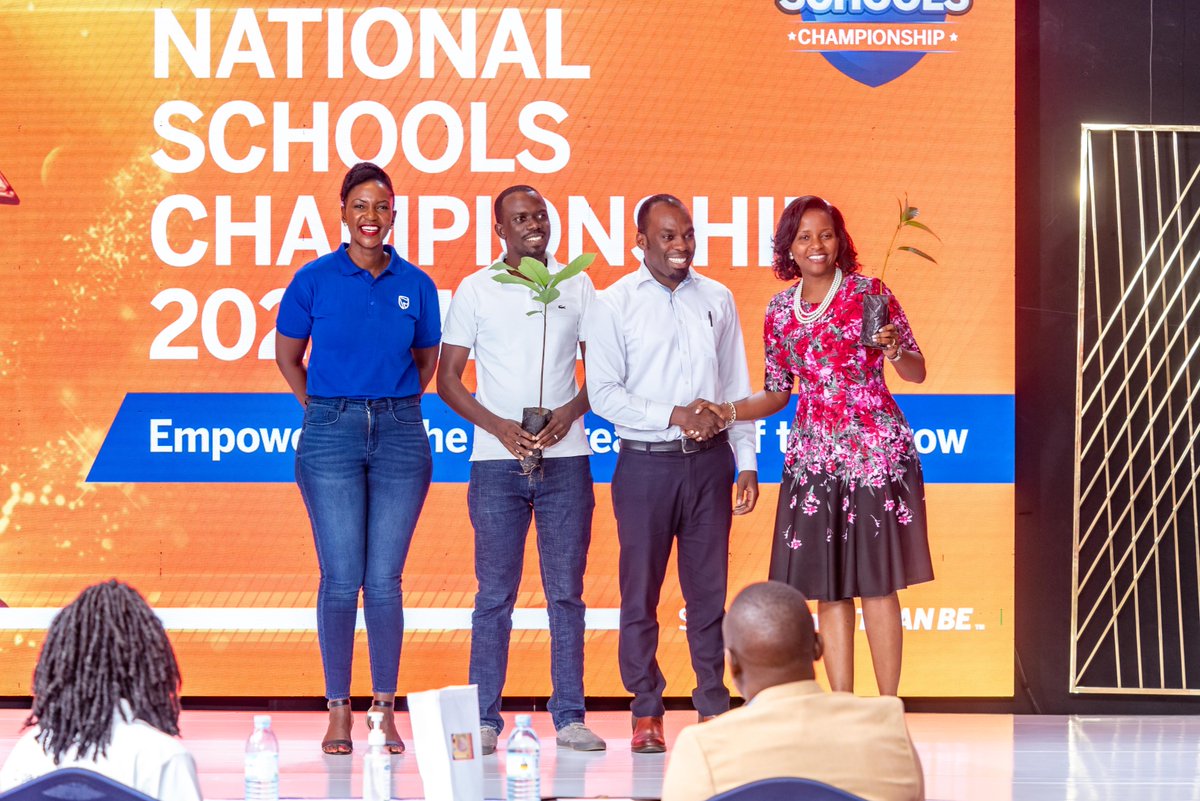 We thank @RoofingsGroupUG for continuing to partner with us in regreening Uganda. This year, they have donated fruit trees worth UGX 420 Million which will be planted at schools all over Uganda. #StanbicUGChampions #EnvironmentAction