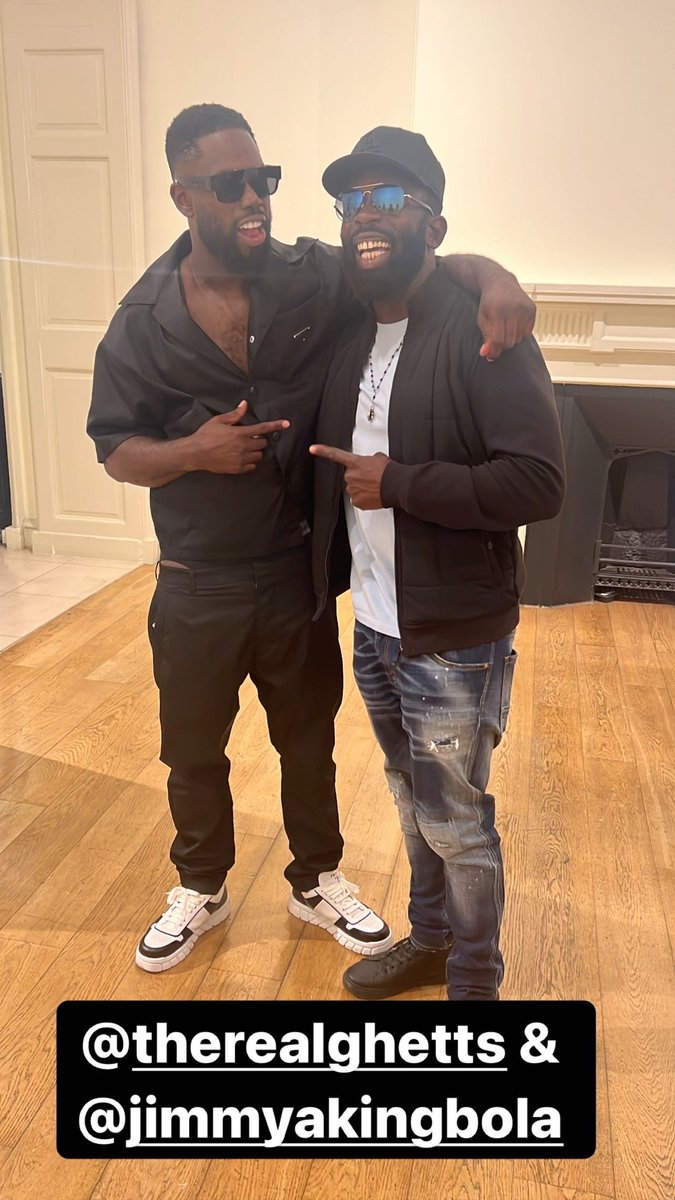 JimmyAkingbola's tweet photo. Saw this π smash it last night @SomersetHouse ππΎ and then I realized @THEREALGHETTS has to play #Geoffreys brother in #BelAirπ #Newham #Plaistow #CanningTown thank you for the tickets @HPalindromic ππΎ https://t.co/FMNsUQZWn3