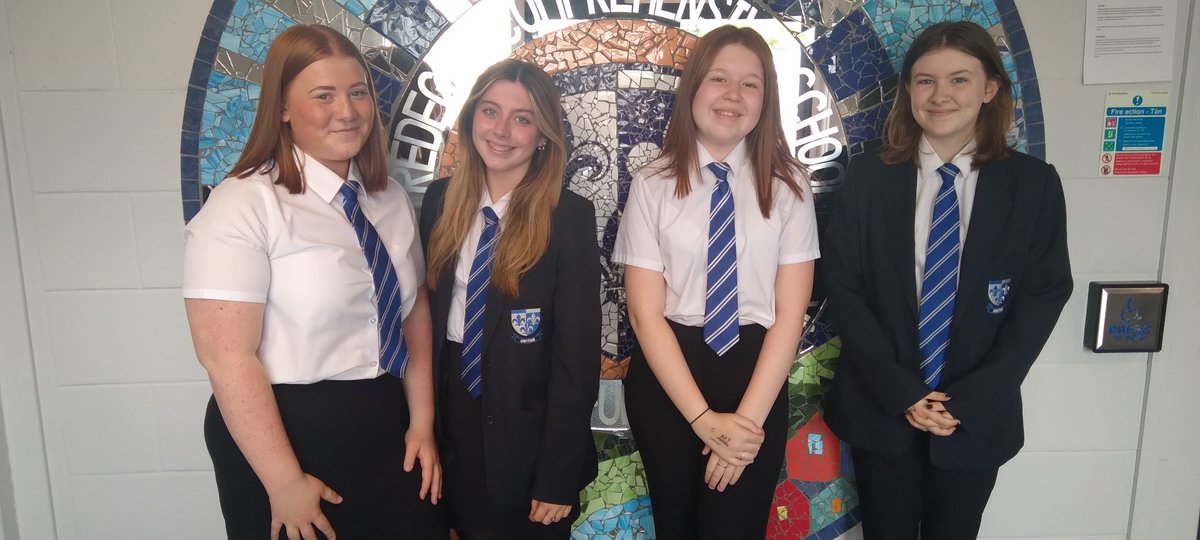 Mrsgreen_tsc's tweet photo. One very proud Learning coordinator today as Year 10 went through a very vigorous interview process for the pupil leadership team. Congratulations all. 
Senior Prefects
Lola Thew, Libby Goulding, Millicent Jones and Megan Telford https://t.co/LtyRcGrRvW
