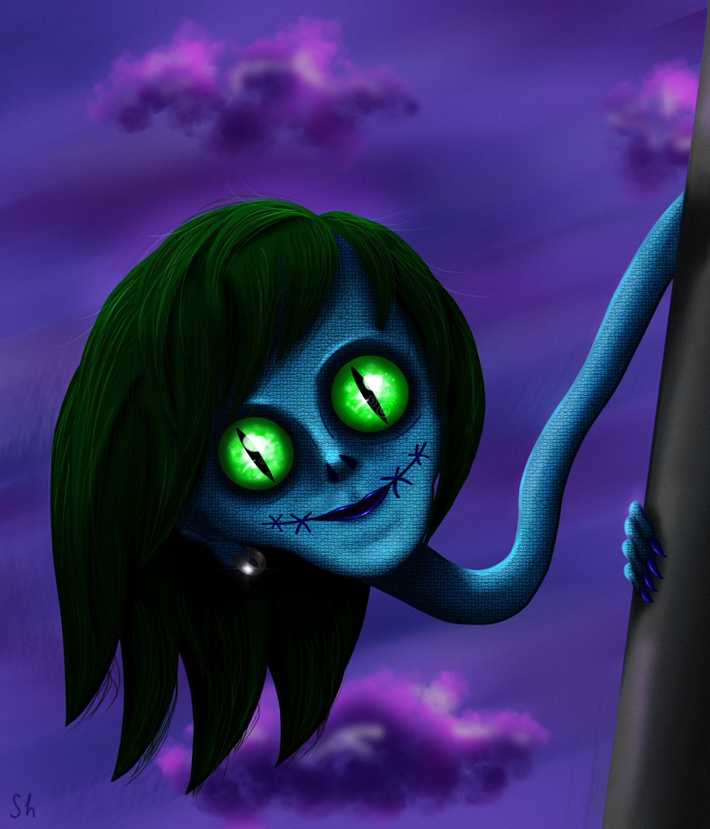 Friends, support my new artwork👇
"I found you!"
Someone hid very badly... 
via @signArtApp -  mainnet.sign-art.app/user/3PBbCUbGs… #fantasy #monster #fear #art #twilight #NFT #SignArt #NFTCommunity