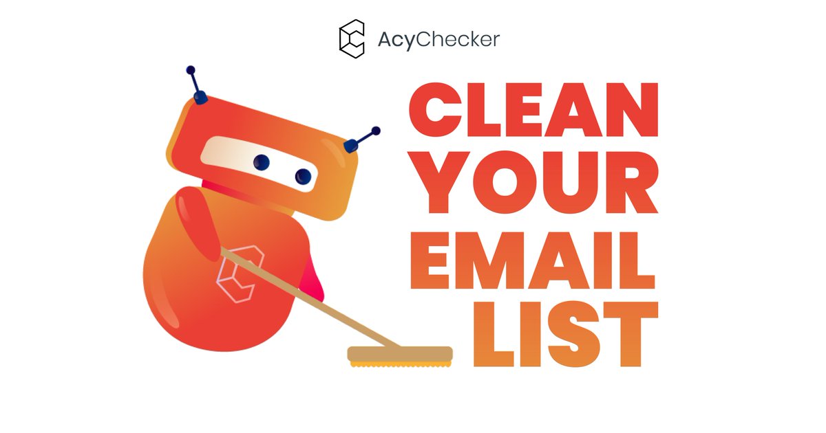 acychecker's tweet photo. It's Friday, maybe it's time to do some cleaning on your email list! 🧹📨

Try us #WordPress and #Joomla to reach your real audience🎯

#emailmarketing #newsletter https://t.co/5rBQdyyt8P
