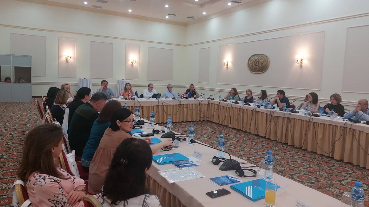 AaFacility's tweet photo. 🇬🇪 🇪🇺  🇬🇪 #AAFacilityII#EU4Georgia#EUinGeorgia  

✒️👩‍⚖️🧑‍⚖️Today, AA Facility, in cooperation with the EU Twinning Project ‘Strengthening Georgian Accreditation System’ and #GAC, has co-organised a three-day training session on EU Accreditation System, Awareness Raising for Judges. https://t.co/2VmRi0mKab