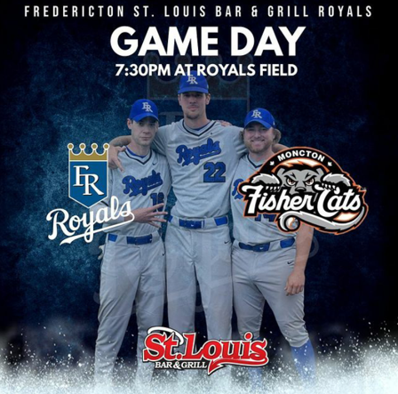 FredRoyals's tweet photo. GAME DAY: The St. Louis Bar &amp; Grill Royals host the @MonctonFC this evening at 7:30 PM. Pascal McCarthy will take the ball for the Royals. See you on the Hill!! https://t.co/QJXidf01Rw