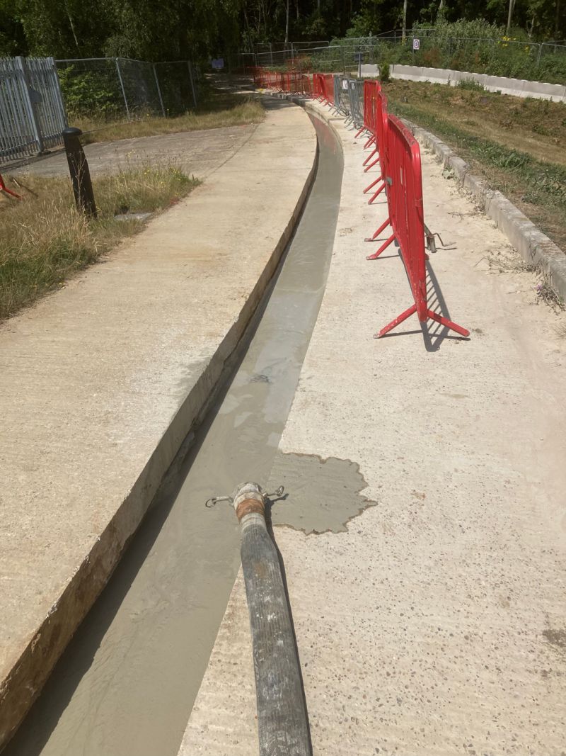 BentoniteL's tweet photo. The last phase of our #bentonite slurry wall has now been completed, for the #floodprotection of Tonbridge. https://t.co/CcCeKBW3lV