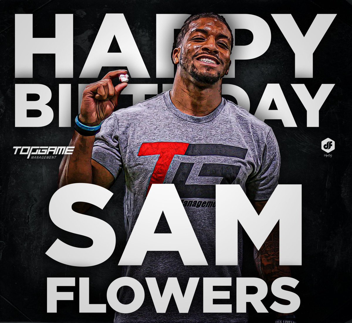TopGameMGMT's tweet photo. π HAPPY BIRTHDAY π
Itβs a big day for this speedster! Show some love to THEβ¦ Sam Flowers! From all of us at TopGame Management, we hope you have a great Birthday @stickydeuce! πββοΈπ
#TopGameFootball
Art by @davefretz πΌ https://t.co/ctxRWUPRuU