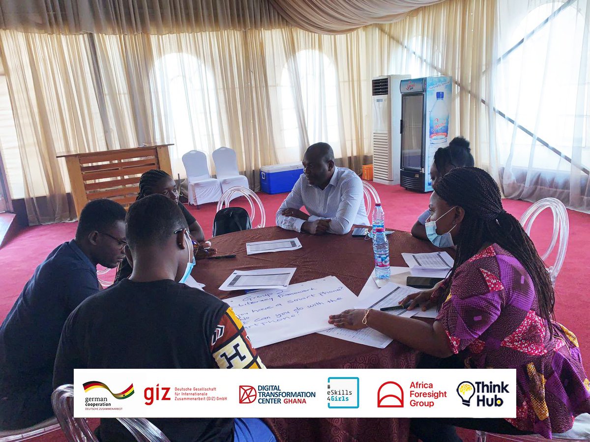 ThinkHubIC's tweet image. Day Two training provider (TP) workshop for GIZ’s project dubbed “eSkills4Girls” through the Africa Foresight Group.

 #DeutscheGesellschaftFürInternationaleZusammenarbeit #deutschegesellschaftfürinternationalezusammenarbeit #africaforesightgroup #AfricaForesightGroup #thinkhub