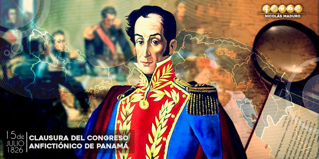 Bajo el ideario y los sueños bolivarianos de respeto y unidad entre las naciones del continente, hace 196 años se clausuró el Congreso Anfictiónico de Panamá. Estamos llamados a promover relaciones de hermandad con los pueblos del mundo.