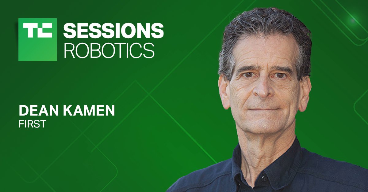 bheater's tweet image. I will be speaking with  @DeanKamen, inventor of the Segway, iBot and founder of the education competition, 
@FIRSTweets. We will discuss the state of STEM in the U.S., the future of transportation and more. #techcrunchrobotics