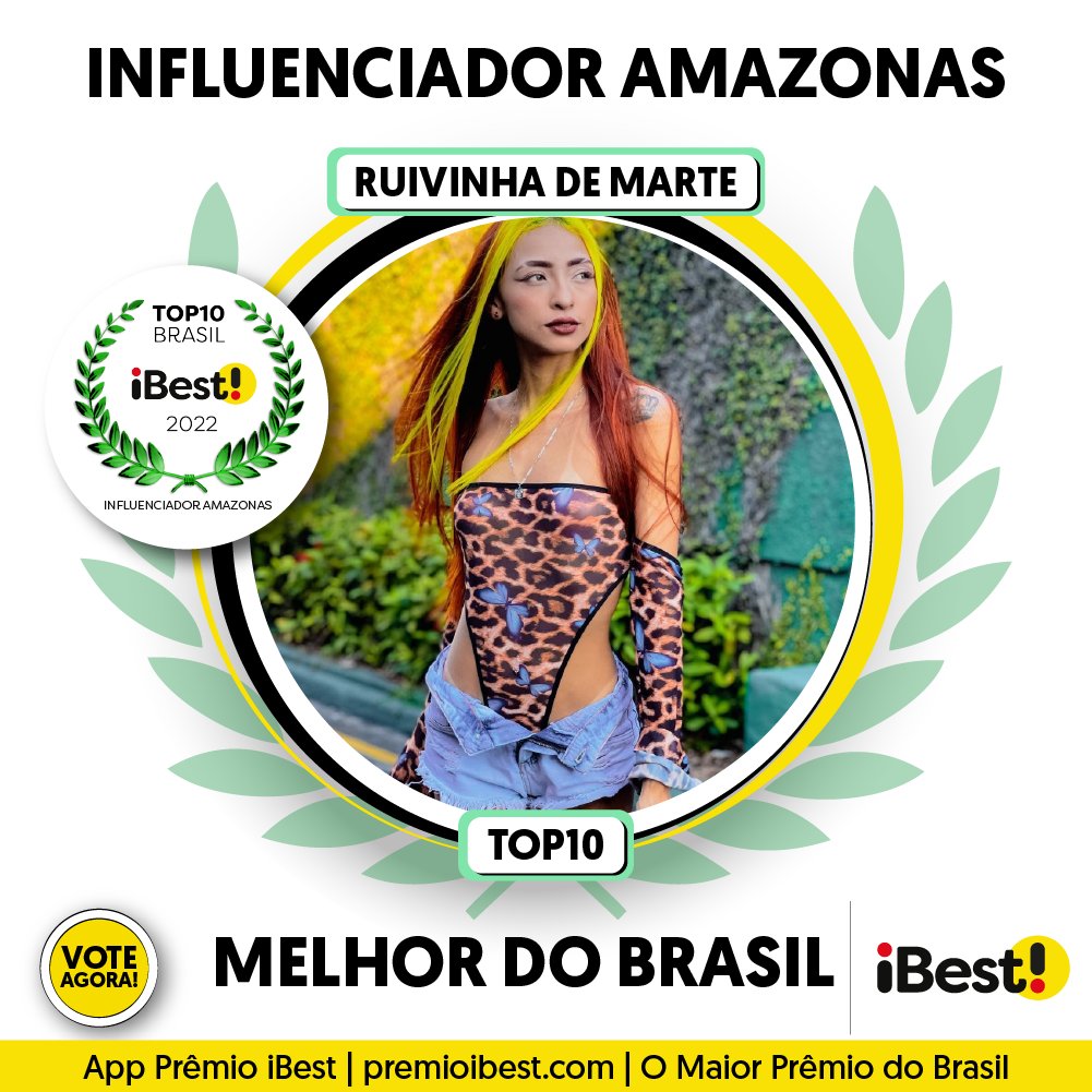 PremioiBest's tweet photo. ✨🏆✨ Parabéns aos 10 maiores do Brasil em 2022 como Influenciador Amazonas.

👇😃 Marque para quem vai a sua torcida!

#ruivinhademarte #annybergatin #vivianamorim 

iBest - O maior prêmio do Brasil https://t.co/P6nXUha8pE