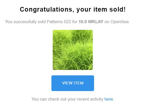 Patterns of Life NFT tweet media