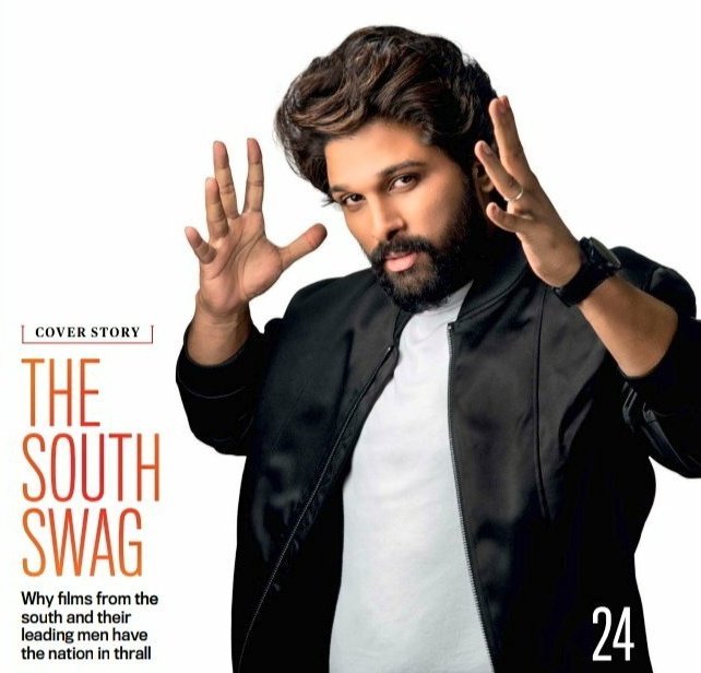 AlluArjunHCF's tweet photo. "THE SOUTH SWAG" @alluarjun 👑🔥 https://t.co/ENz0QfdbWj