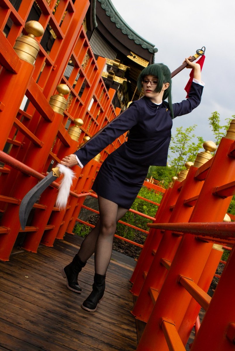 nikonletta's tweet photo. Первая попытка в косплей ✌️
#cosplay #JujutsuKaisen #makizenin https://t.co/YCpoYUZG42