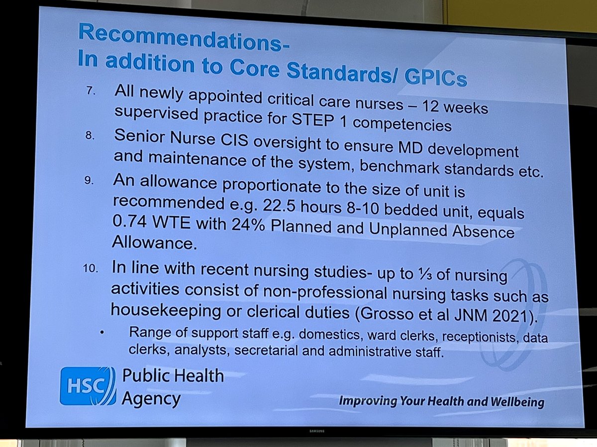 ethliamGRIDS's tweet image. Fabulous work from Northern Ireland #CC3N22 @CC_3N - patient focused nurse staffing levels &amp;amp; supernumerary training time. At last! Thanks Sheila 👍👍👍