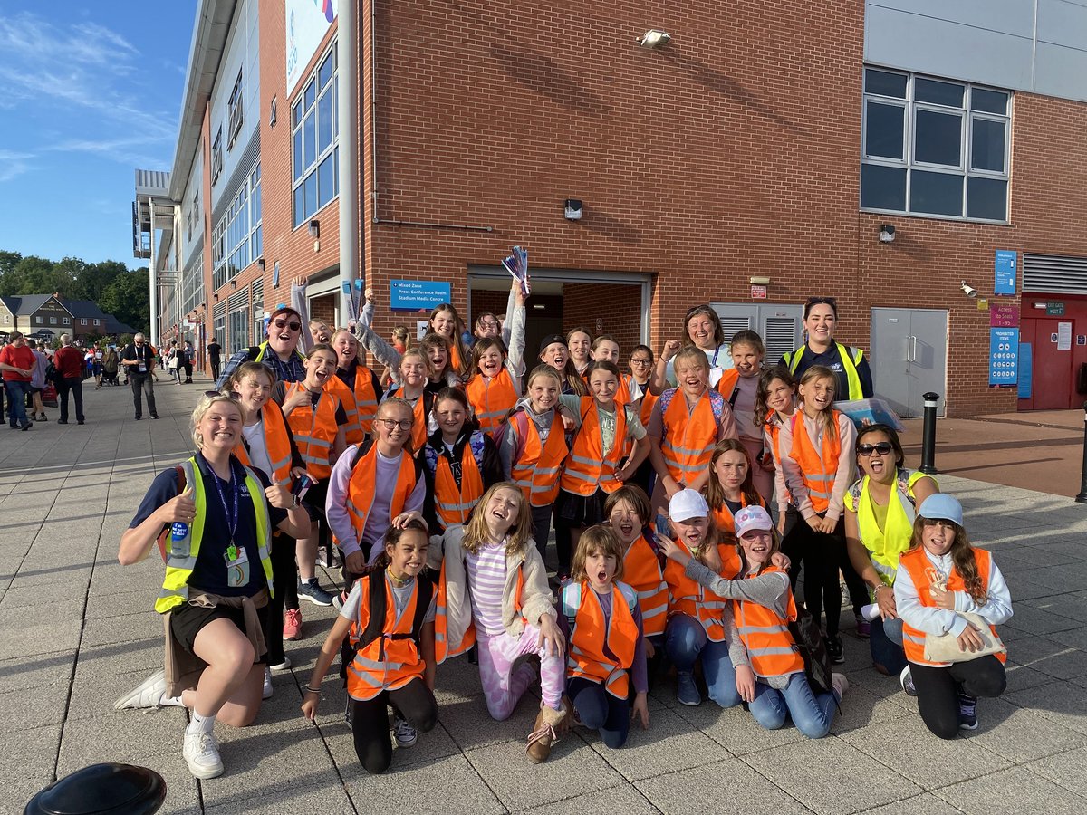 What a marvellous time the Year 4, 5 and 6 girls footballers had watching Netherlands v Portugal at Leigh Sports Stadium on Wednesday night in the Euros. Even though it was a late bedtime, it was an amazing experience for them! And 5 goals too!