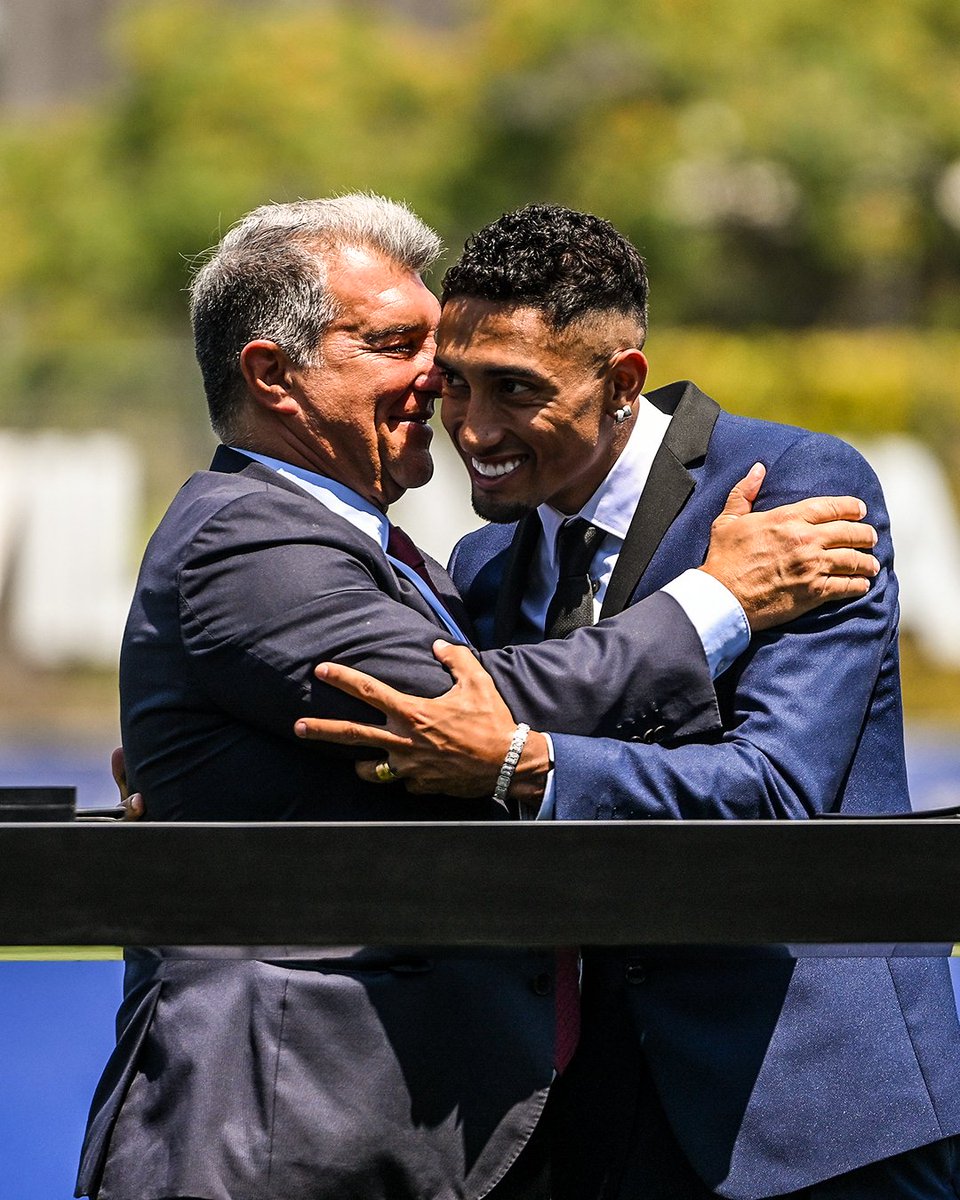 Raphinha’s new home 🔵🔴